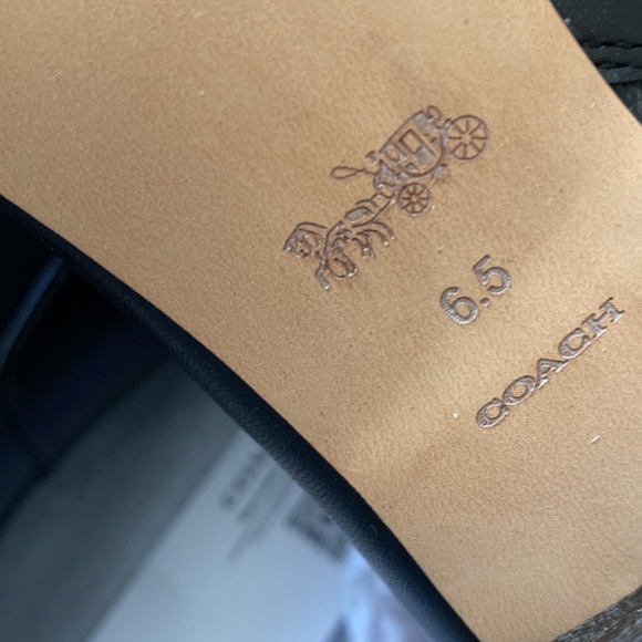 COACH black signature booties 🖤 - Picture 4 of 6